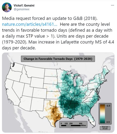 Climate change in action: Tornado alley is moving further east. : r/SunriseMovement