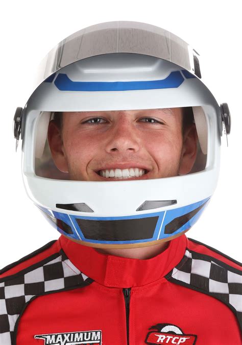 Race Car Adult Helmet