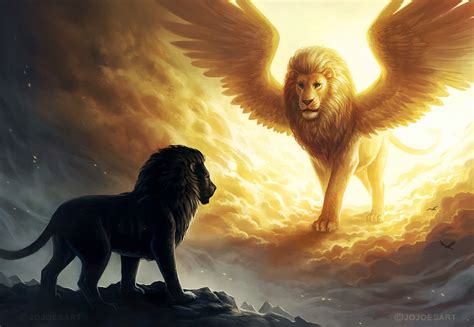 Lion King Spiritual Dark Fantasy Wallpaper,HD Animals Wallpapers,4k ...