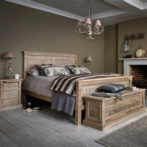 The Austen bedroom furniture range has a nautical, rustic feel with a white washed Savannah f ...