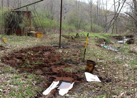 Leaky collection pipe causes small crude oil leak on West Branch | News | oleantimesherald.com