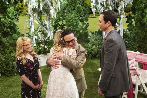 The Big Bang Theory Leonard and Penny's Wedding Pictures | PS Entertainment