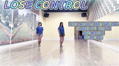 LOSE CONTROL Line Dance - YouTube