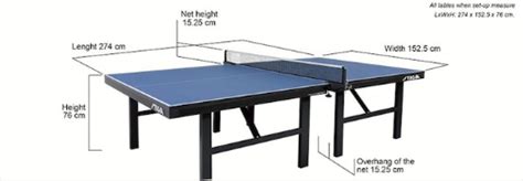 Ping Pong Table Height - John sport map