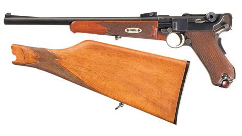 DWM Model 1902 Luger Carbine with Stock | Rock Island Auction