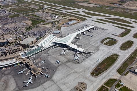 Aerial Photo | International Terminal, Calgary International Airport