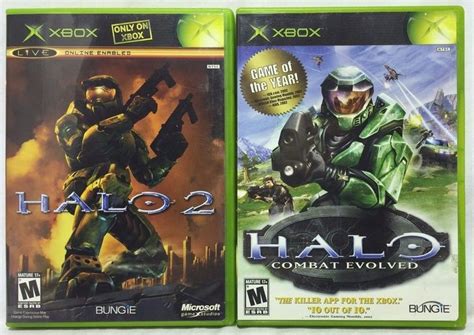 Halo 1 & 2 For Original XBOX Lot (Both CIB, Complete) | Original xbox, Halo combat evolved, Xbox ...