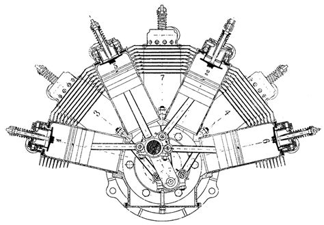 Radial Engine Diagram