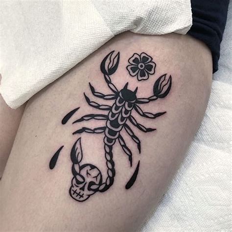 scorpion tattoo designs on foot - Several Major Microblog Art Gallery