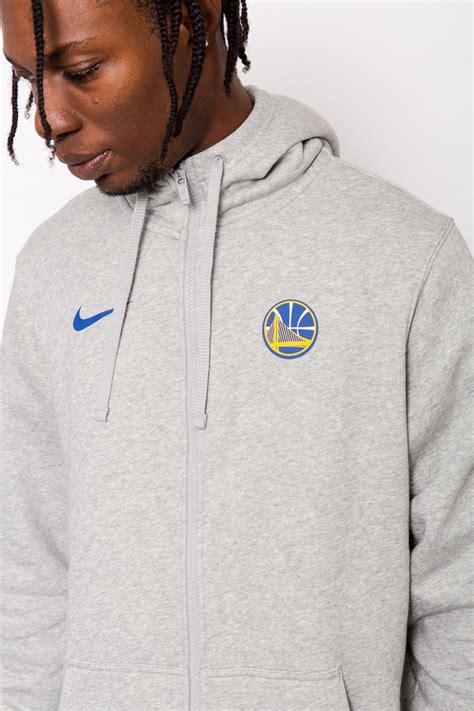 GOLDEN STATE WARRIORS NIKE ESSENTIALS HOODIE- MENS GREY | Stateside Sports