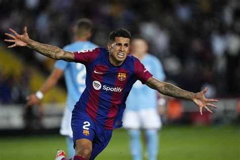 Barcelona vs Celta Vigo, La Liga: Final Score 3-2, João Cancelo scores late winner as Barça ...