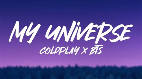 Coldplay X BTS - My Universe (Lyrics) Accordi - Chordify