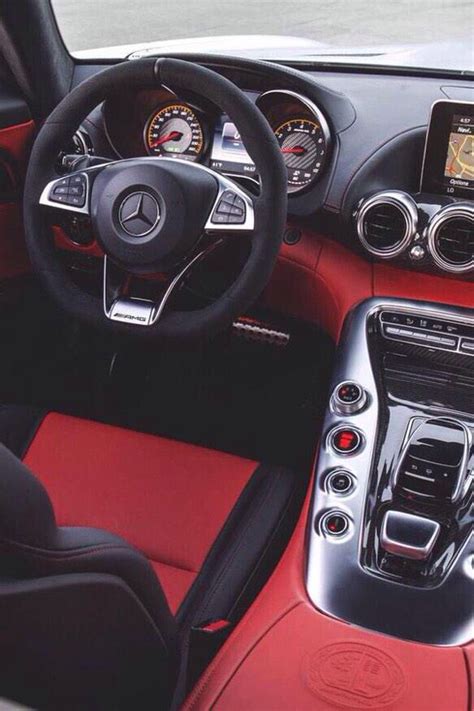 Red on Black Interior tho ️ | Mercedes benz cars, Mercedes amg ...