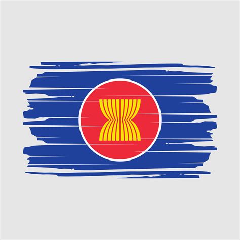 Asean Flag Brush Vector 20471487 Vector Art at Vecteezy