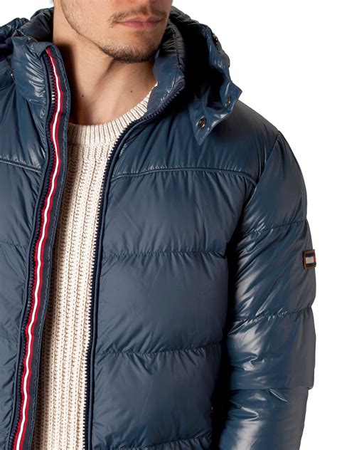 Tommy hilfiger Donnie Down Jacket in Blue for Men | Lyst