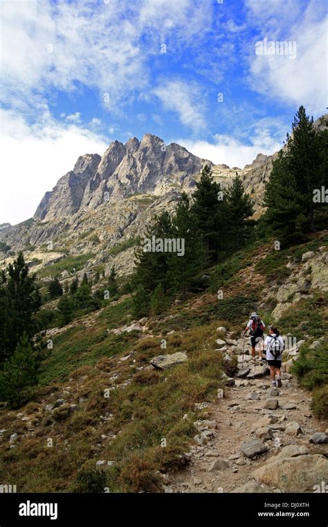 Corsica hiking hi-res stock photography and images - Alamy