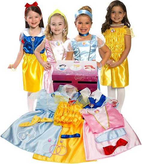 Teuevayl Princess Ultra Soft Elastic Dress-Up Trunk, 20-Piece