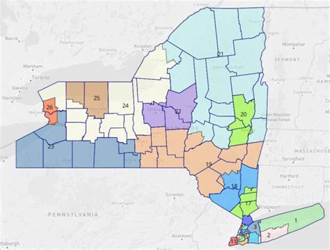 New York State Congressional District Map – Get Latest Map Update