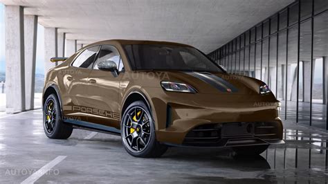 2025 Porsche Macan Turbo S EV Gets Swiftly Imagined With Taycan's 938-HP Powertrain - autoevolution