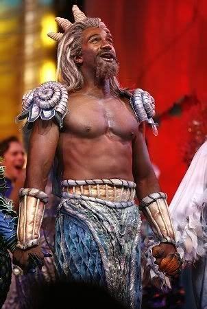 The Little Mermaid on Broadway Photo: Norm Lewis as King Triton | King triton costume, Little ...