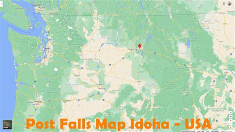 Post Falls, Idaho Map