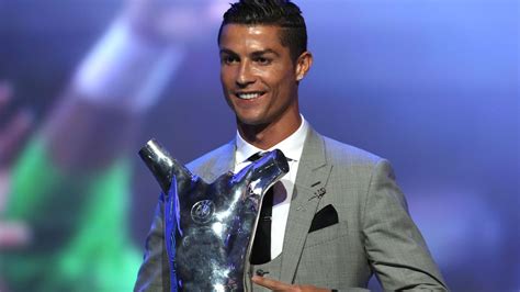 Cristiano Ronaldo wins UEFA Men's Player of the Year Award for 2016/17 ...