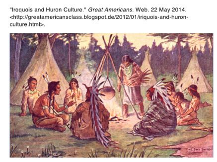 Iroquois Confederacy - 8 Humanities