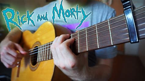 EVIL MORTY THEME - Rick And Morty (fingerstyle classical guitar cover ...