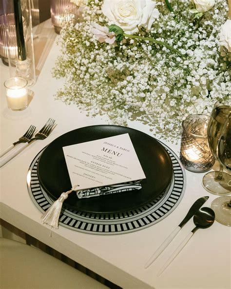 25+ Creative Wedding Dinner Menu Card Ideas - Plan In Love