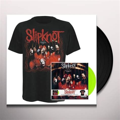 Slipknot DEBUT ALBUM LP+SHIRT Vinyl Record - Portugal Release