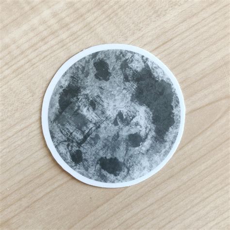 Moon Sticker Aesthetic Vinyl Decal - Etsy