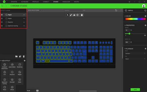 Razer Synapse 3.0: How to Configure a Custom Keyboard Backlighting Color Scheme - Technipages