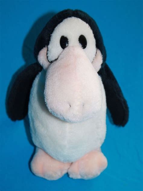 Dakin Vtg OPUS PENGUIN 8" Plush Soft Toy 1984 Washington Post FUN FARM ...