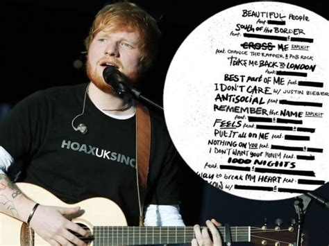 Ed Sheeran drops new album "No.6 Collaborations Project" today!