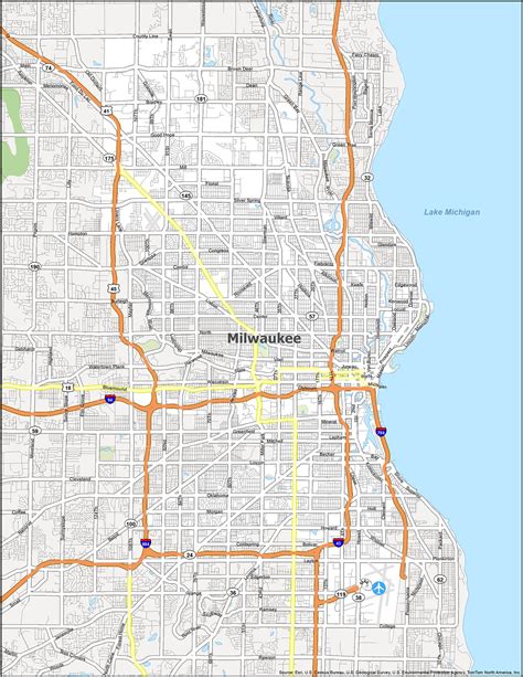 Milwaukee Map Collection [Wisconsin] - GIS Geography