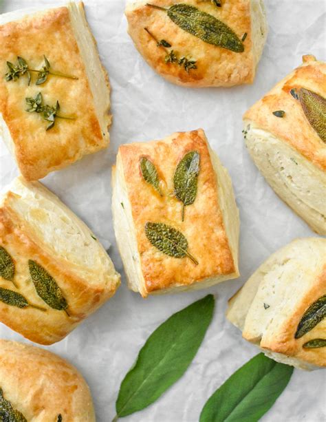 Herb Biscuits - Herbs & Flour