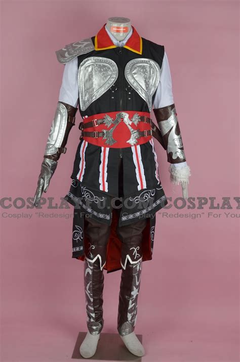 Custom Ezio Cosplay Costume (Black) from Assassins Creed - CosplayFU.com