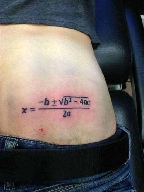 Math Tattoos Designs, Ideas and Meaning - Tattoos For You