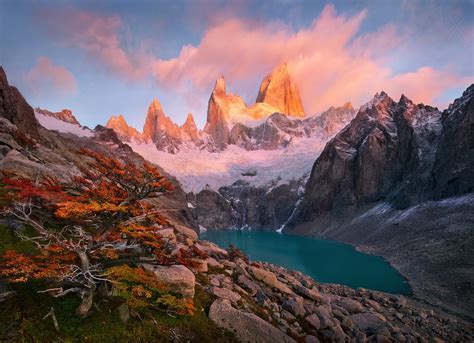 Mount Fitz Roy, Patagonia- By Marc Adamus [2500x1814] : r/Mountainpics