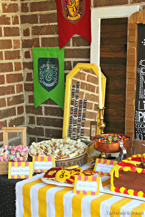 Tattered and Inked: DIY Harry Potter Birthday Party