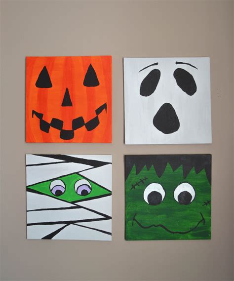 StudioKyra - Etsy | Halloween canvas, Halloween canvas art, Halloween wall art