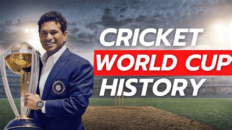 Cricket World Cup: A Journey Through History - YouTube