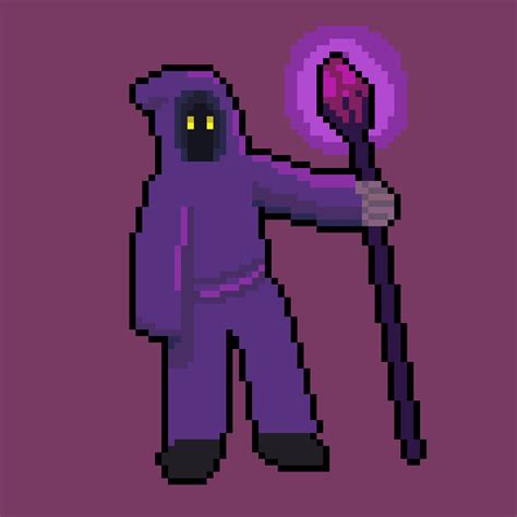 Wizard pixel art - Creativity - Schizophrenia.com