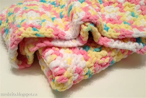 MrsBrits: Sweet and Chunky Baby Afghan {Crochet Pattern}