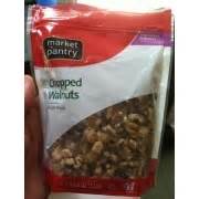 Market Pantry Chopped Walnuts: Calories, Nutrition Analysis & More | Fooducate