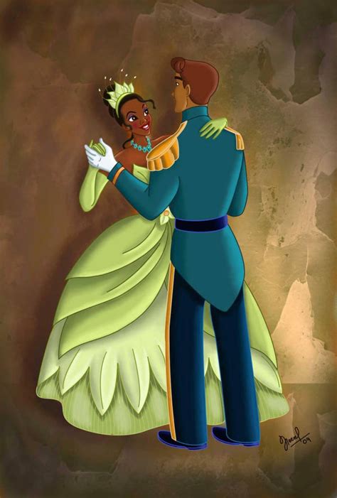 FERNL - Disney Tiana & Naveen | Tiana and naveen, Disney princess fan art, Tiana disney