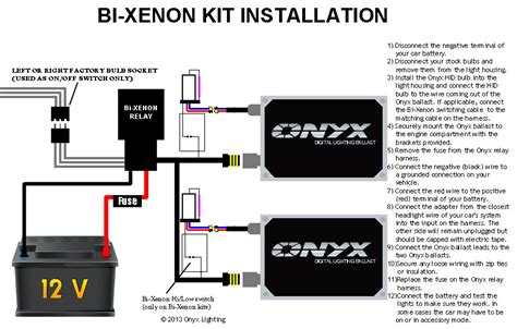 Bi-Xenon HID Conversion Kit Installation Guide | Onyx Performance Lights