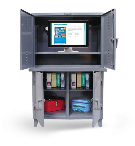 Industrial Computer Cabinet with 3 Compartments - Barron Equipment ...