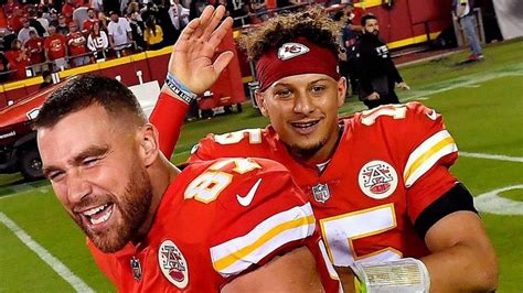 Chiefs’ Patrick Mahomes, Travis Kelce share genesis of friendship on ...