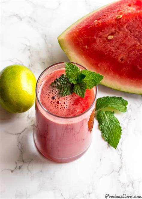 WATERMELON MINT JUICE | Precious Core